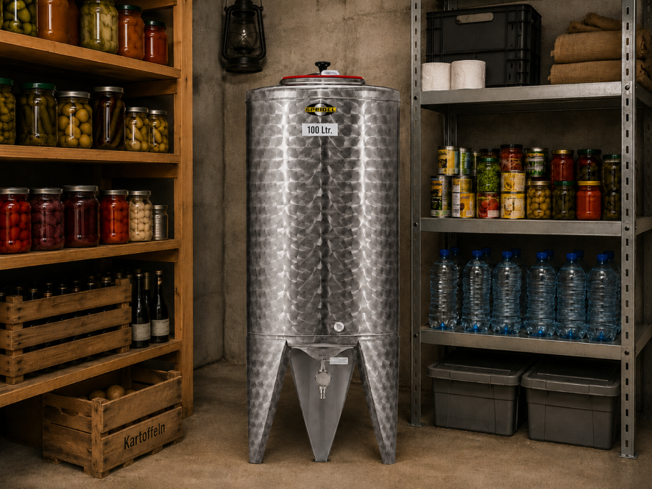 Wasser-Depot 100 Liter - Edelstahl