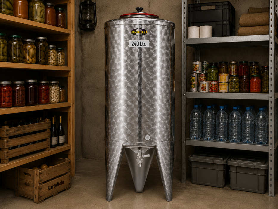 Wasser-Depot 240 Liter - Edelstahl