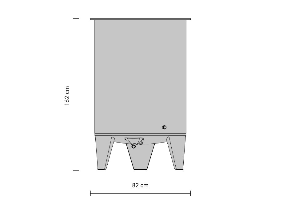 Immervollbehälter FO1 675 Liter